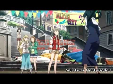 Soul and Maka in Soul Eater Not
