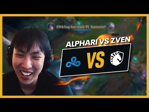 TL ALPHARI VS C9 ZVEN INSANE 1V1 :^) | Doublelift