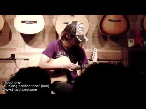 Blinking notifications - T-cophony (solo live)