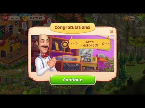 Rock House Restored - Playrix Homescapes - Lake House Part 54 - Android Gameplay