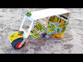 How To Make Matchbox Rickshaw At Home Diy Matchbox Auto Rickshaw WorldInventar Minicar Rickshaw