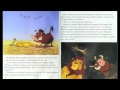 The Lion King Read Along Book And Record Disney