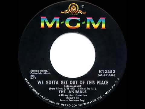 1965 HITS ARCHIVE: We Gotta Get Out Of This Place - Animals (U.S. mono 45 single version)