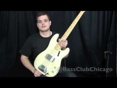 Bass Club Chicago Demo - Fender Custom Shop Mastberbuilt 59 Precision P