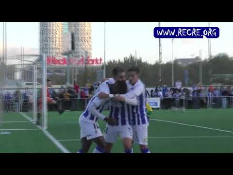 Gol de Adrià Arjona a la U.D. Los Barrios (0-2)