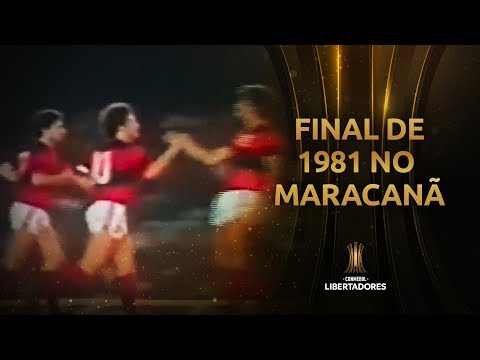 Flamengo na final da Libertadores de 1981 no Maracanã