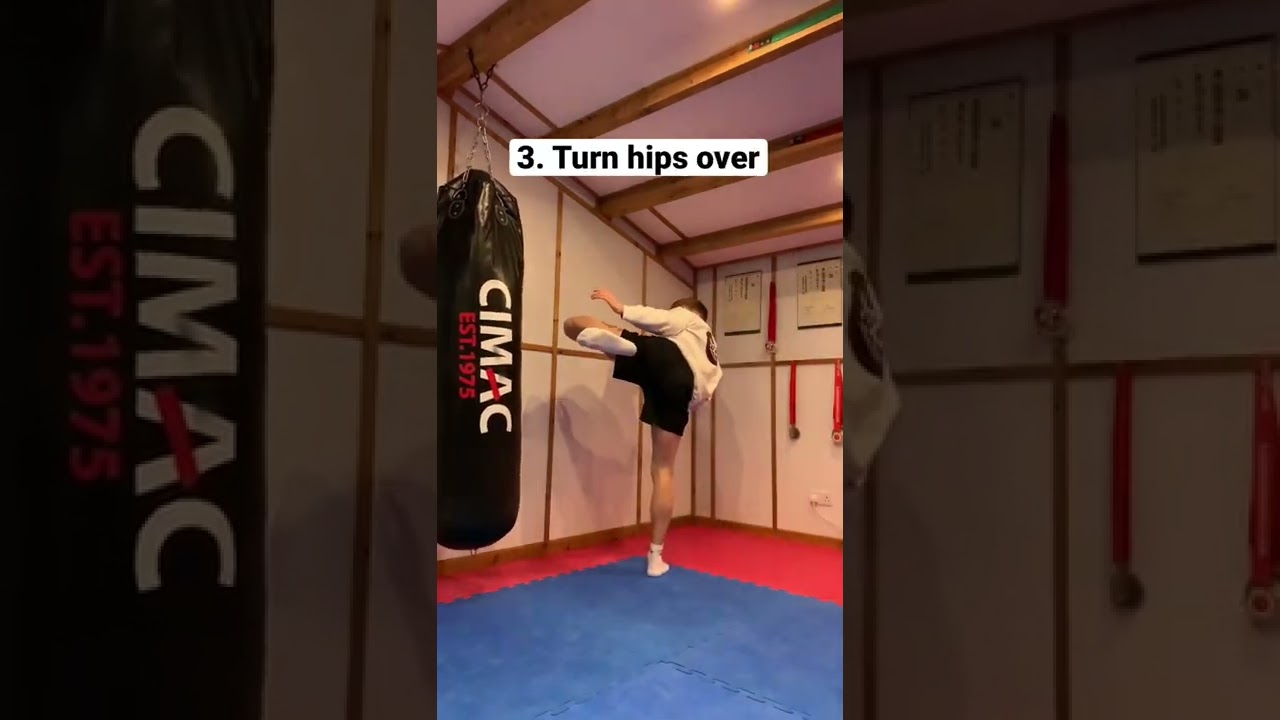 Jump switch kick tutorial💥could this kick be effective?