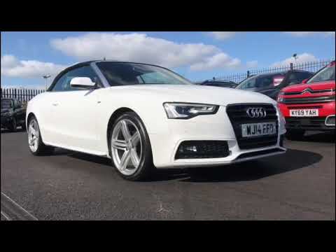 Used 2014 Audi A5 Cabriolet 2.0 TDI S Line Video Tour - Motor Match Chester