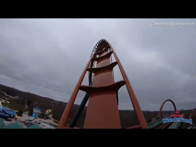 Поездка на самых высоких, быстрых и продолжительных американских горках Yukon Striker