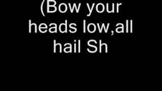 All hail Shadow lyrics (Crush 40)