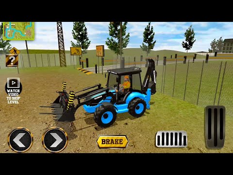 Offroad Construction Vehicle Driving: Heavy Excavator Crane Simulator #2 - Android Gameplay