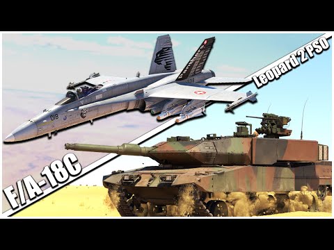 The Neutral Peace Supporters of Top Tier - F/A-18C & Leo 2 PSO - War Thunder