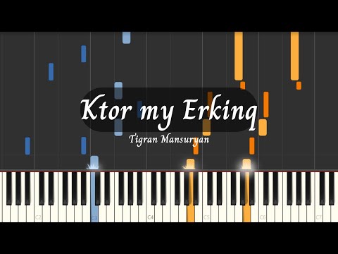 Ktor my Erkinq || Piano Tutorial
