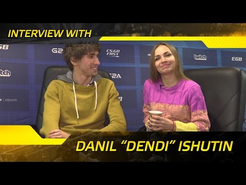 Interview with Dendi @ SL i-League LAN