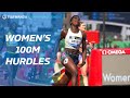 Tobi Amusan wins third successive title in Eugene 100m hurdles - Wanda Diamond League 2023