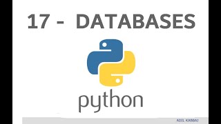 17   DATABASES WITH PYTHON