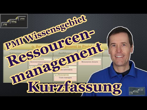 PMI Wissensgebiete: Ressourcenmanagement — Kurzfassung