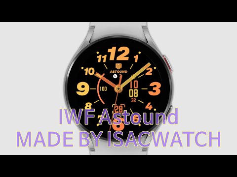 IWF Astound watch face