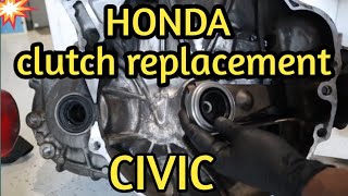 Honda Civic Clutch Replacement. 2001-2005