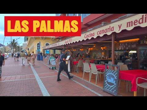 Las Palmas Gran Canaria - Bars, shops and restaurants