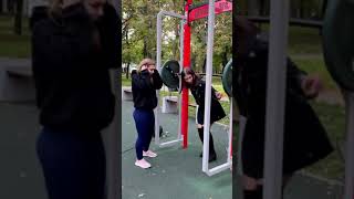 Она что качек?! #Shorts