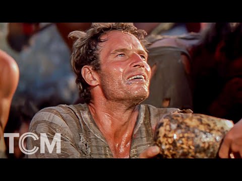 Jesus Gives Judah Ben-Hur (Charlton Heston) Water (Clip) | Ben-Hur (1959) | TCM