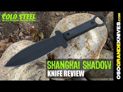 Cold Steel Shanghai Shadow Dagger Knife Review | OsoGrandeKnives