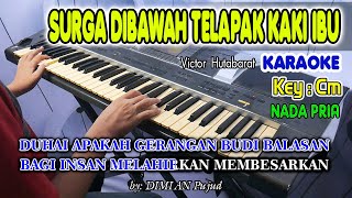 Download lagu SURGA DIBAWAH TELAPAK KAKI IBU Karaoke Nada Wanita I Teras Karaoke Channel I Live Musik Record mp3