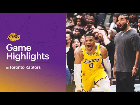 HIGHLIGHTS | Russell Westbrook (22 pts, 10 reb, 10 ast) at Toronto Raptors