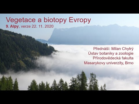Vegetace a biotopy Evropy 9 - Alpy
