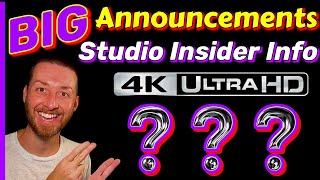 BIG 4K UltraHD Blu Ray Movie Announcements, Reveals & STUDIO INSIDER INFO! Collector’s Film Chat #77
