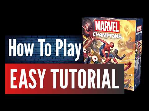 How to Play MARVEL CHAMPIONS Step-by-Step | Post-Rules 1.6