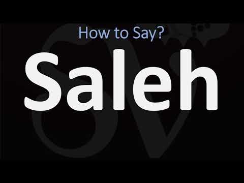How to Pronounce Saleh? (CORRECTLY) | Arabic Name Pronunciation