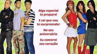 RBD - Feliz Aniversário (Português/Letra)