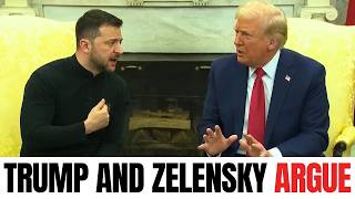Trump and Zelensky CLASH in Shocking Oval Office Confrontation