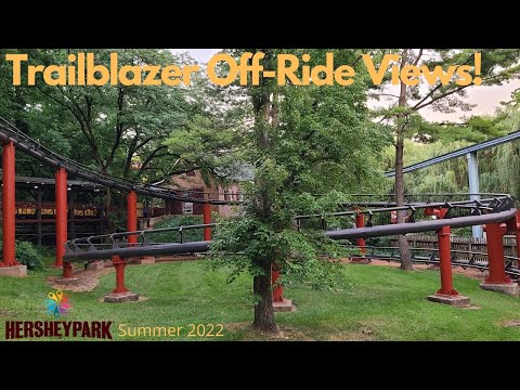 Off-ride footage of a Trailblazer train