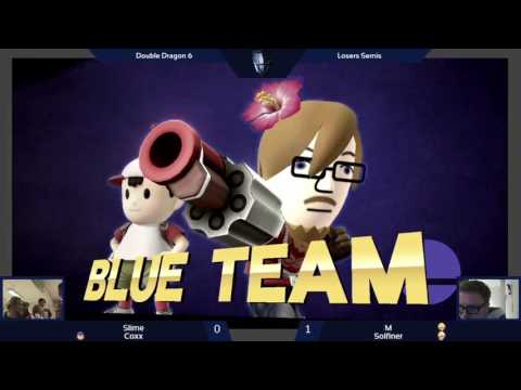 [DD6] Losers Quarters - Slime, Coxx vs M, Solfiner - SSB4 Doubles