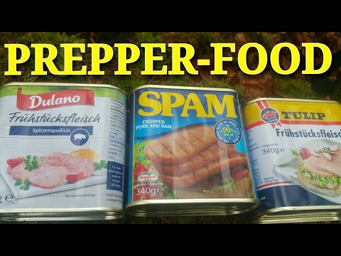 ✔PREPPERFOOD: SPAM ! (Frühstücksfleisch) -Tulip- (auch für Bushcraft u. Survival geeignet!)