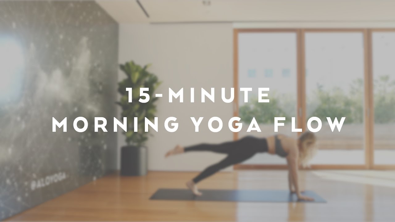 15-Minute Energizing Morning Flow with Caley Alyssa - YouTube