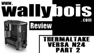 Thermaltake versa n24 PC ATX case review Best Buy 