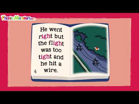 Level 3 - Video 5.6 Long I Story /igh/ /ie/ /y/ ~ PhonicsMonsters.com