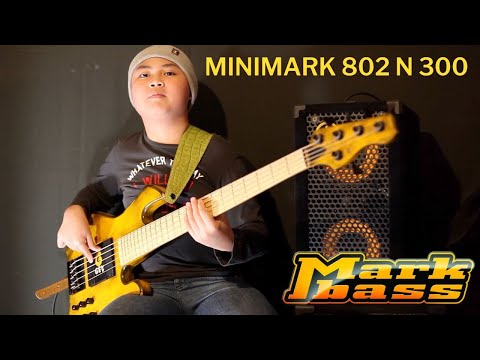 Демонстрация комбоусилителя Markbass Minimark 802 N 300