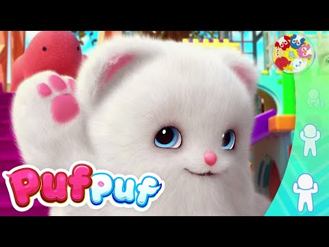 Dansul cântecului  „Părțile Corpului” | Învață mișcările din cântecele Puf Puf