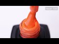 Gel varnish MOON FULL Neon color Gel polish No. 705 (orange, neon), 8 ml