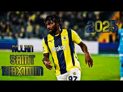 Allan Saint-Maximin Skills | 2024/2025 ᴴᴰ