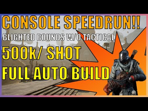 Outriders | CT15 Technomancer | THE BEST BUILD FOR CONSOLE SPEEDRUNS! BLIGHTED ROUNDS!