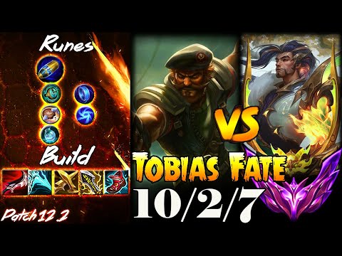 Tobias Fate   Masters S12  Mid  Gangplank vs Yasuo