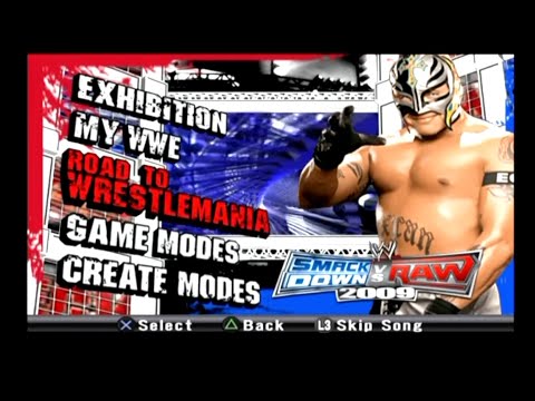 WWE SmackDown vs. Raw 2009 -- Gameplay (PS2)