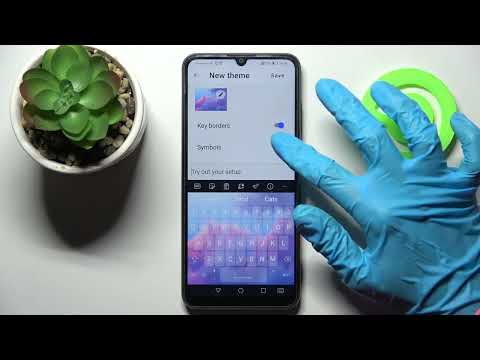 How to Customize Keyboards Theme with an Image in Honor 9A - Change Keyboard’s Background