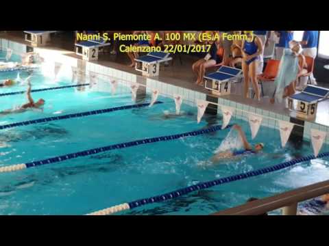 Nanni S. Piemonte A. 100 MX (Es. a Femm.) - Calenzano 22/01/2017